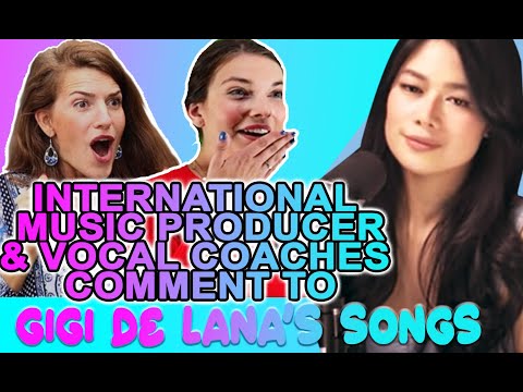 International  Music Producer & Vocal Coaches React to Gigi De lana국제 음악 프로듀서 및 보컬 코치가 에 반응