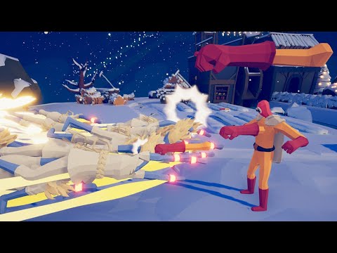 SUPER PEASANT Vs ARMIES OF BOSSES| TABS - Totally Accurate Battle Simulator