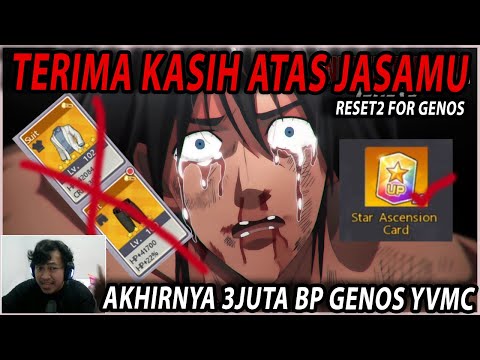 🔥🔥SAY GOODBYE!! SETELAH 11BULAN AKHIRNYA DIRESET UNTUK GENOS YVMC! - ONE PUNCH MAN:The Strongest