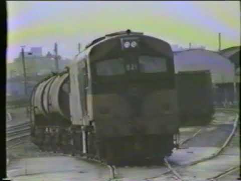 Irish Rail scenes in North Wall & Howth Junction circa 1988/89