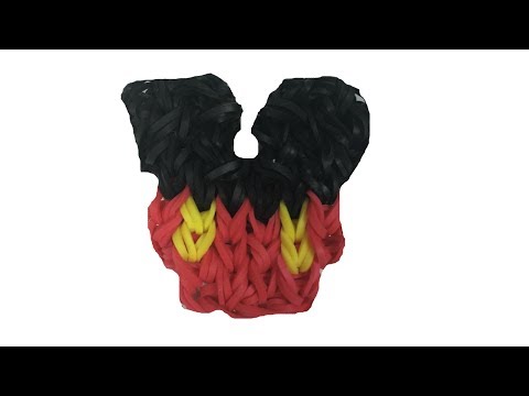 Loom band mussemärke Musse Pigg - SVENSKA