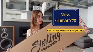 Video thumbnail for New Sterling by Music Man Guitar Unboxing! by Mango Guitar