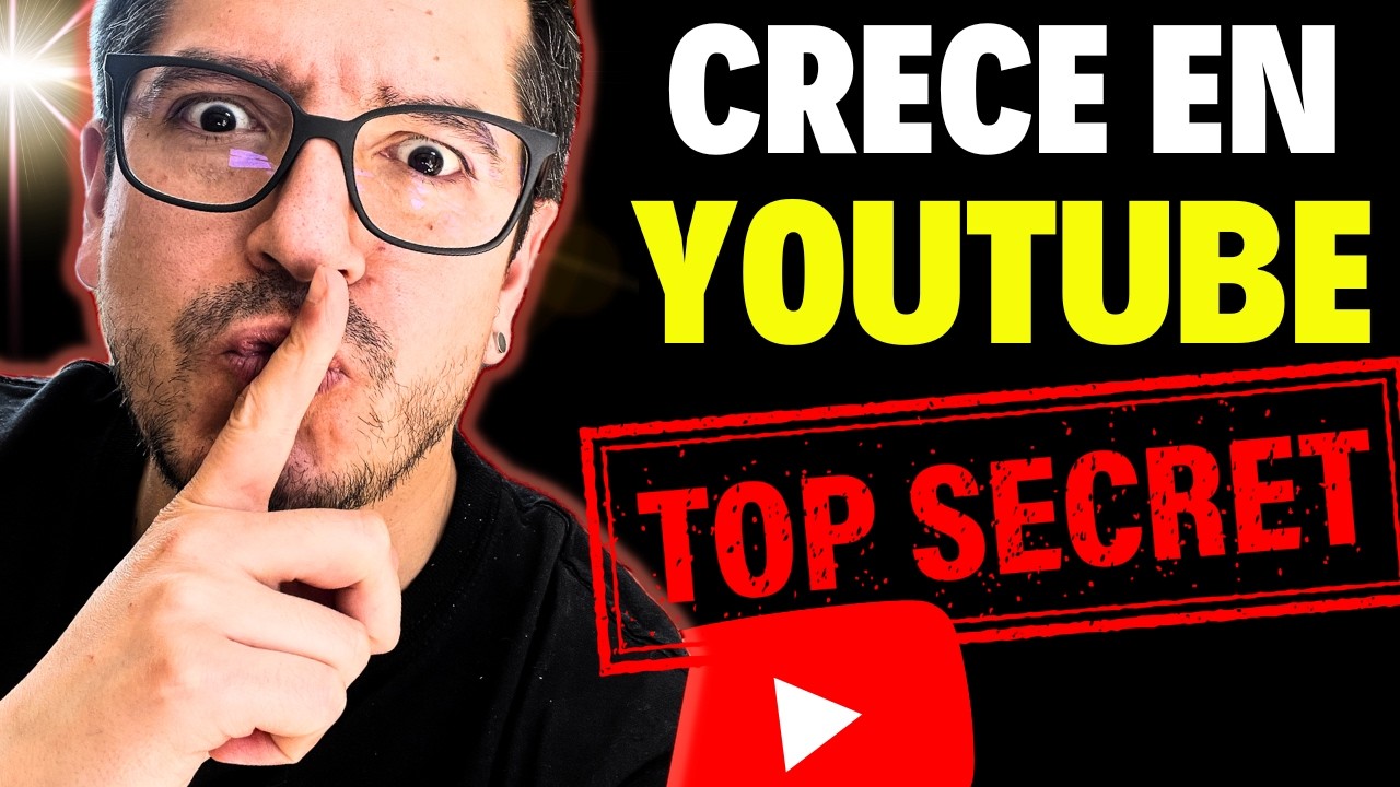 🤫 4 SECRETOS SEO para CRECER tu Canal de YouTube Rápido