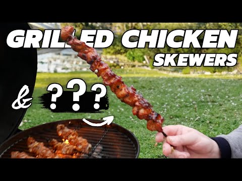 Grilled Chicken Skewers were BETTER with this Mystery❓Ingredient