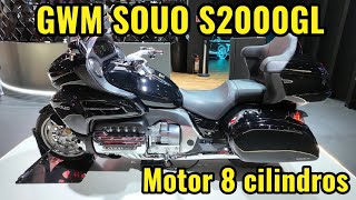 GWM SOUO S2000GL - Moto com 8 cilindros vem para o