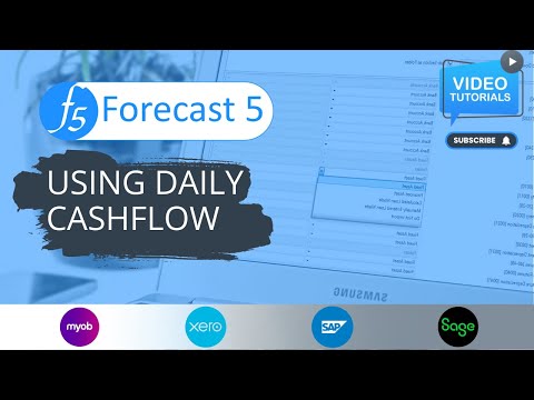 How to Use Forecast 5’s Daily Cashflow Tool