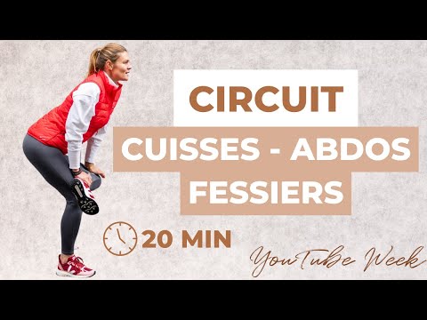 Circuit CUISSES ABDOS FESSIERS - 20 min pour un corps TONIQUE