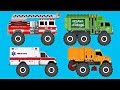 Learn 80 AWESOME Monster Trucks Fun Educational Organic Learning Video For Kids Toddlers