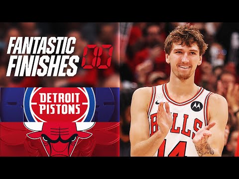 Final 5:00 WILD ENDING Pistons vs Bulls | October 22, 2025