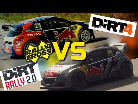 Dirt Rally 2.0 vs Dirt 4 | Rallycross | Hell