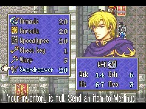 FE6 0 Base Stats LTC - Chapter 22