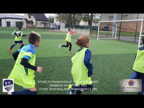 VENDREDI 29 OCTOBRE 2021 STAGE FC FRANCONVILLE FINALE TOURNOI