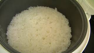 Jasmin Reis im Reiskocher zubereiten/auch für Sushi geeignet/How to cook jasmine rice in rice cooker