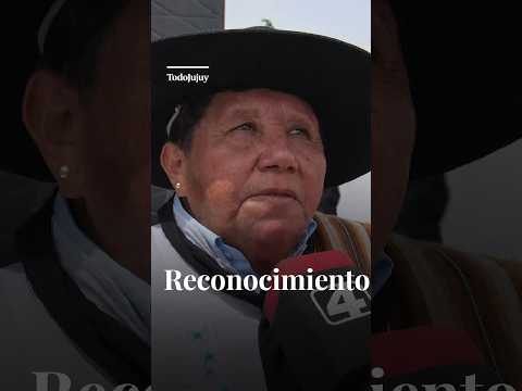 RECONOCIERON A EUGENIA PUCA, LA GUARDIA DE HONOR GAUCHA DE HACE MÁS DE 36 AÑOS EN JUJUY👏