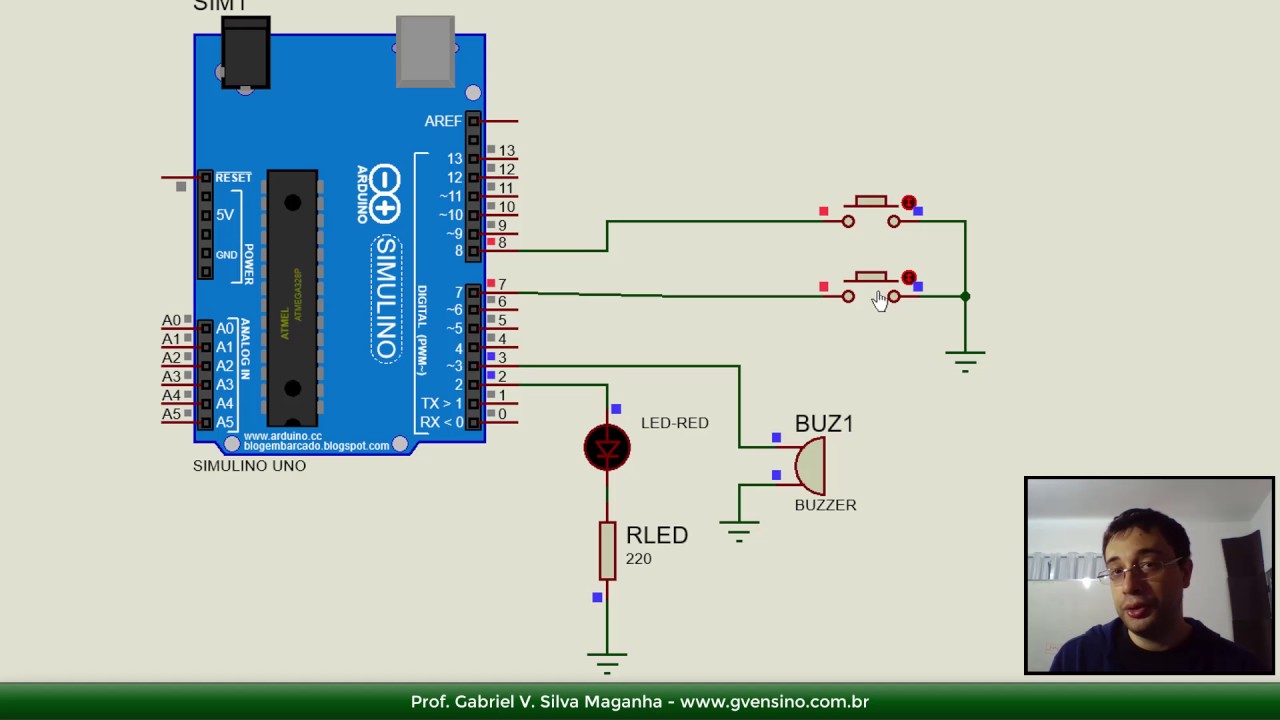 ARDUÍNO #26: Lógica E com botões