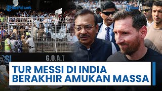 Tur Messi di India Berakhir Ricuh dan Bentrok, Suporter Mengamuk, Ketua Penyelenggara Ditahan