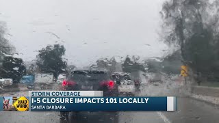Shut down of Grapevine causes major traffic slowdown for Highway 101
