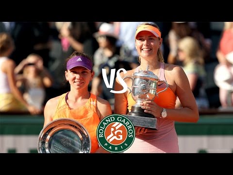 Sharapova vs Halep | 2014 Highlights
