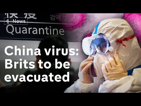 醫生趕往冠狀病毒疫情中心，開始空運外國人。 (Doctors rush to coronavirus epicentre as airlifts of foreigners begin)