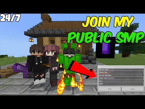 Join My New 1.20 Minecraft Public Smp Fast!!!