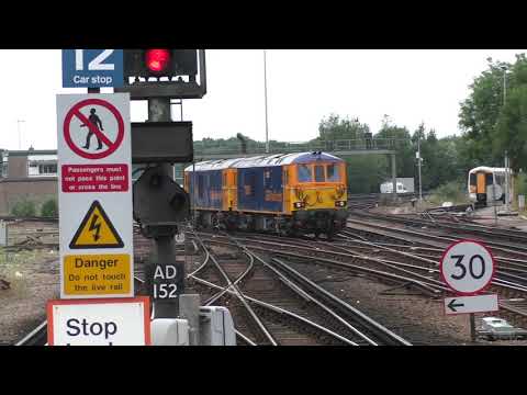 (HD) Kent Rail Action July 2015