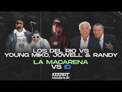Macarena vs ID (Mark T Mashup) - Los del Río vs Young Miko, Jowell & Randy