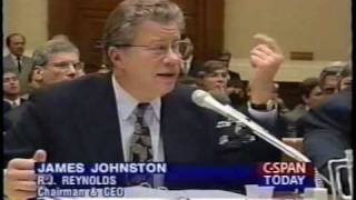 Big Tobacco exective "Nicotine Is Not Addictive"