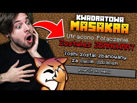 Chciałem dostać zwierze, a dostałem BANA 🙂 *ja 🅿🅸🅴🆁...* (Minecraft Kwadratowa Masakra) /feat. Nexe