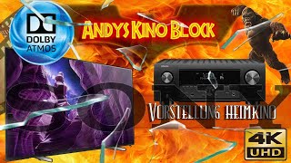 Sony KD65 A8 Oled, Sony UB-X800M2, Denon AVC-X4700H 9.2 AV-Receiver & Thomann the t.amp E-400