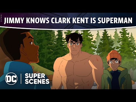 My Adventures with Superman - Jimmy Knows Clark Kent is Superman | Super Scenes | DC