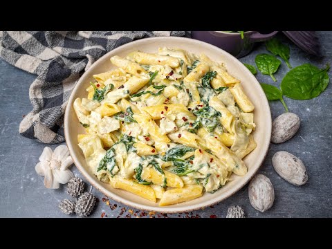Spinach Artichoke Pasta