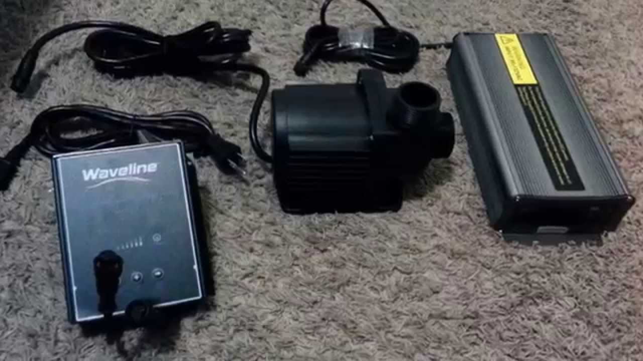 Waveline 12000 DC pump