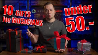 10 Perfect Gifts for Musicians under 50.- in 2025