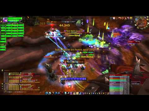 Strangulation point vs Kor'kron Shamans 25 HC Fire mage POV