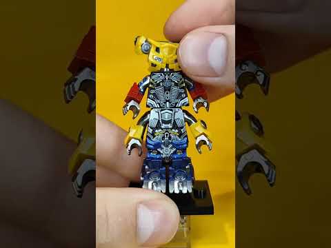 LEGO OPTIMUS PRIME AND LEGO BUMBLEBEE HYBRID