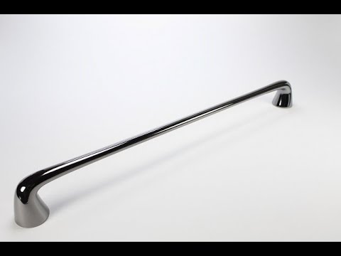 Ручки-скобы Тонда Черный Оникс 320 мм от известного итальянского дизайнера Роберто Марелла.