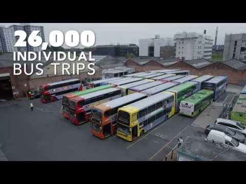 Nottingham City Transport: Parliament Street Garage Pit Stop