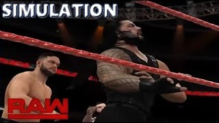 WWE 2K16 SIMULATION: Roman Reigns vs Finn Balor  R