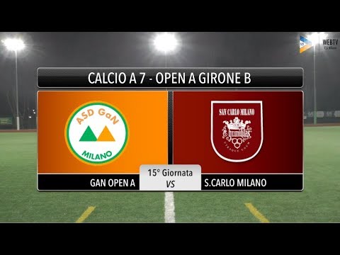 Sintesi Gan Open A - S.Carlo Milano
