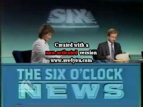 BBC Six O'clock news 1985