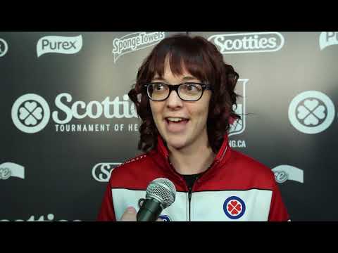 2020 Scotties Tournament of Hearts - Media Scrum - Draw 2