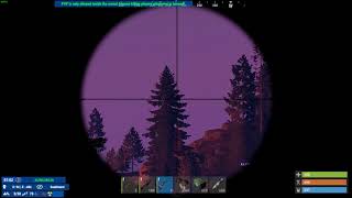 Rust2018 10 12 早暁のソロヘリバトル