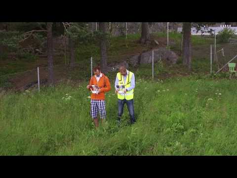 DJI Inspire 1 at Årvoll