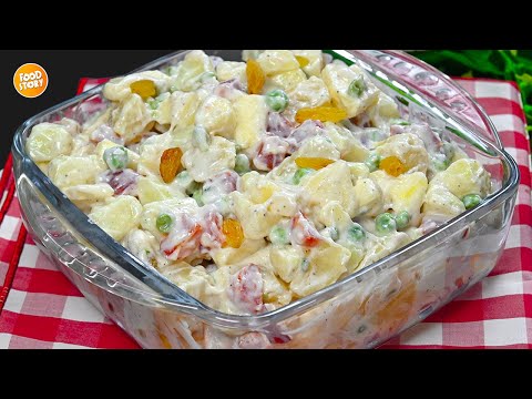 Authentic Russian Salad Recipe,Fruit Salad Recipe,Ramzan Special Recipes 2024,Iftar Special Recipes