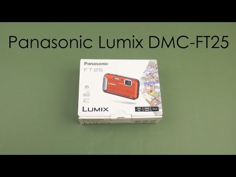 Распаковка Panasonic Lumix DMC-FT25