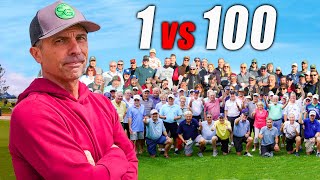 Can I Beat 100 Golfers at Corica Park Golf Course!
