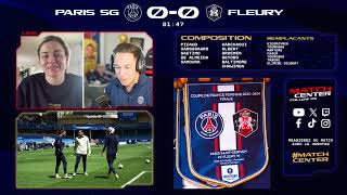 🏟️ Paris Saint-Germain vs Fleury : Match Center Finale CDF 🔴🔵