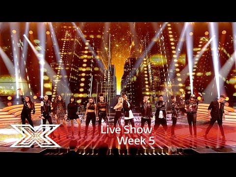 The Contestants kick off the show with Keep on Movin’ | Results Show | The X Factor UK 2016