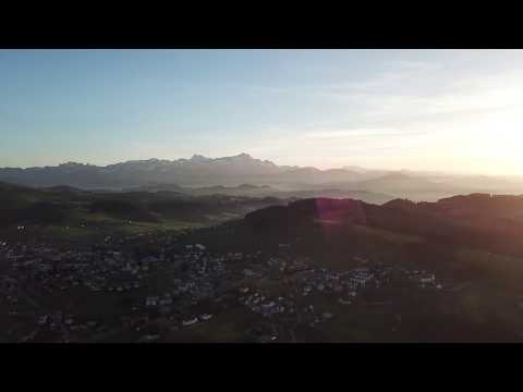 DJI Mavic Pro - Speicher Aussicht vom Bodensee bis zum Säntis