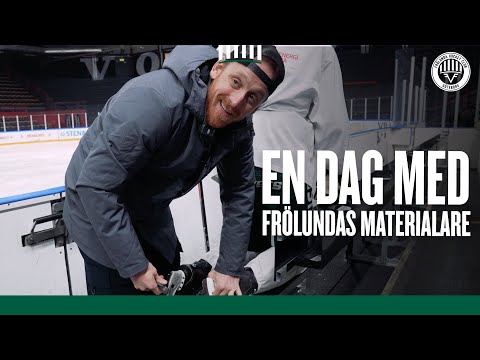 En dag med Frölundas materialare